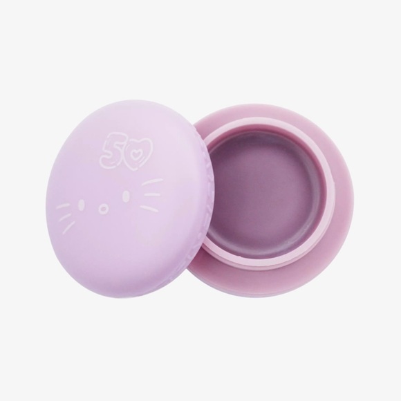 NWT Hello Kitty x The Crème Shop Macaron Lip Balm Duo Cool Mint Açaí Berry - Picture 4 of 4